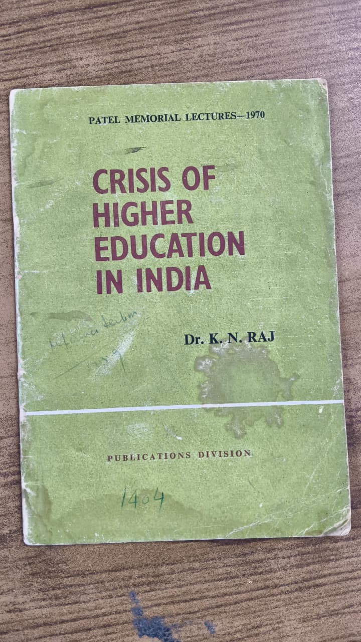 Crisis Of Higher Education In India